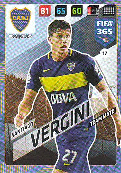 Santiago Vergini Boca Juniors 2018 FIFA 365 #17